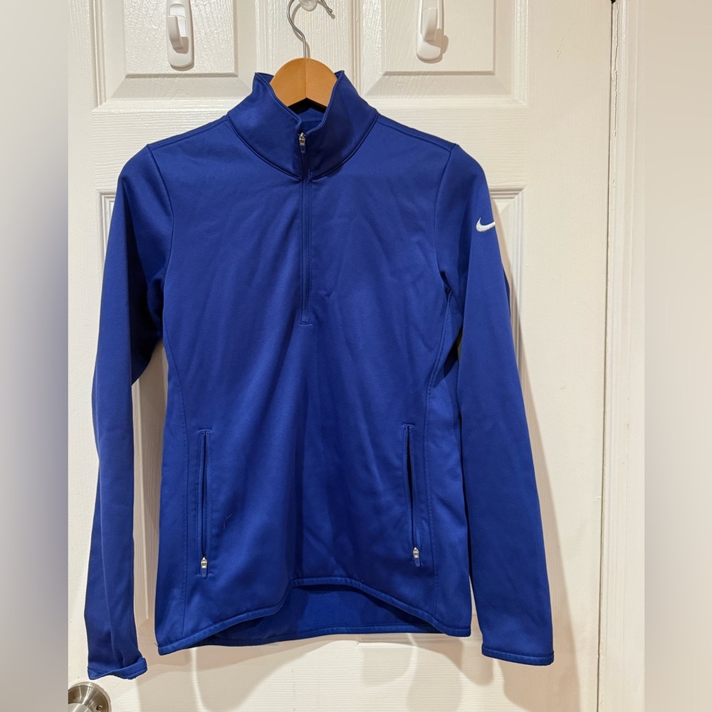 Nike Golf Blue Therma-Fit Top